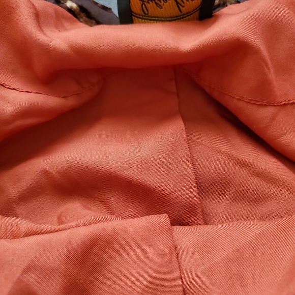 VINTAGE JULIA KEN KIMONO 🌸 Brown Floral Embroidered Jacket • Straight Cropped - Picture 14 of 17